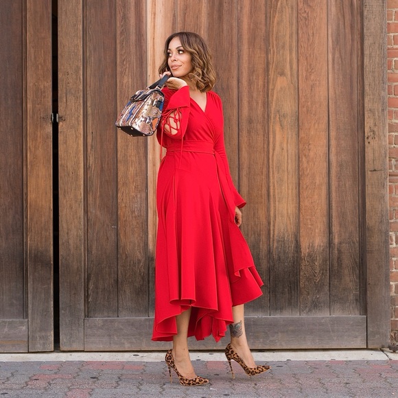 BCNovaMarie Original Rosa Pocketed Wrap Dress - Picture 5 of 13